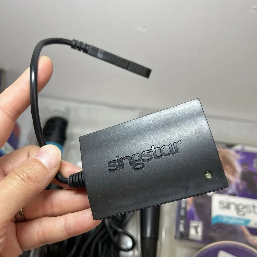SINGSTAR Vol 2 Video Game W 2 Microphone & Dangle Complete Play Station 3 PS3